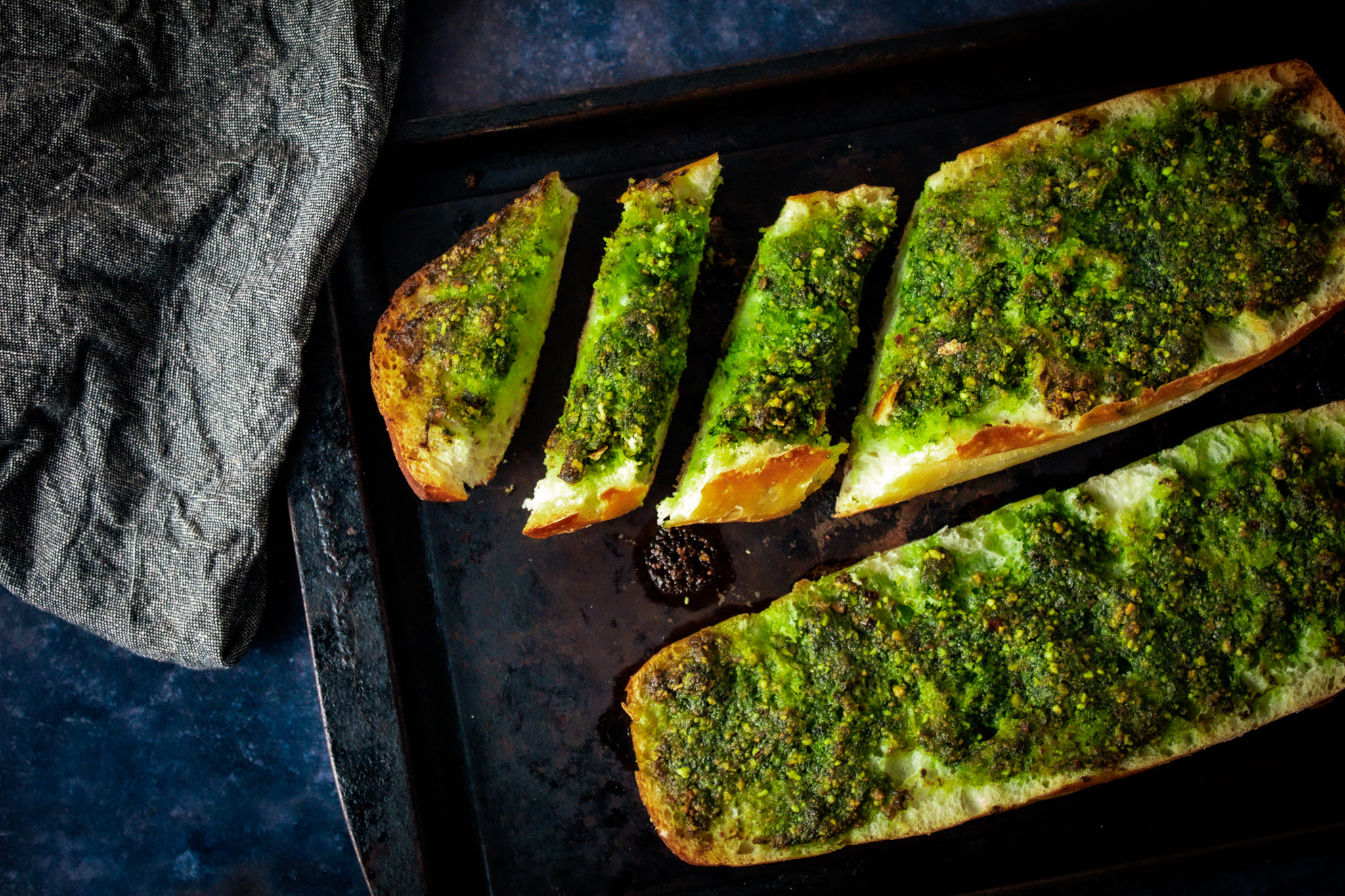 Wild Ramp Pesto Savory Wild Ramp Pesto with Anchovy and Pistachio - The Sifted Field