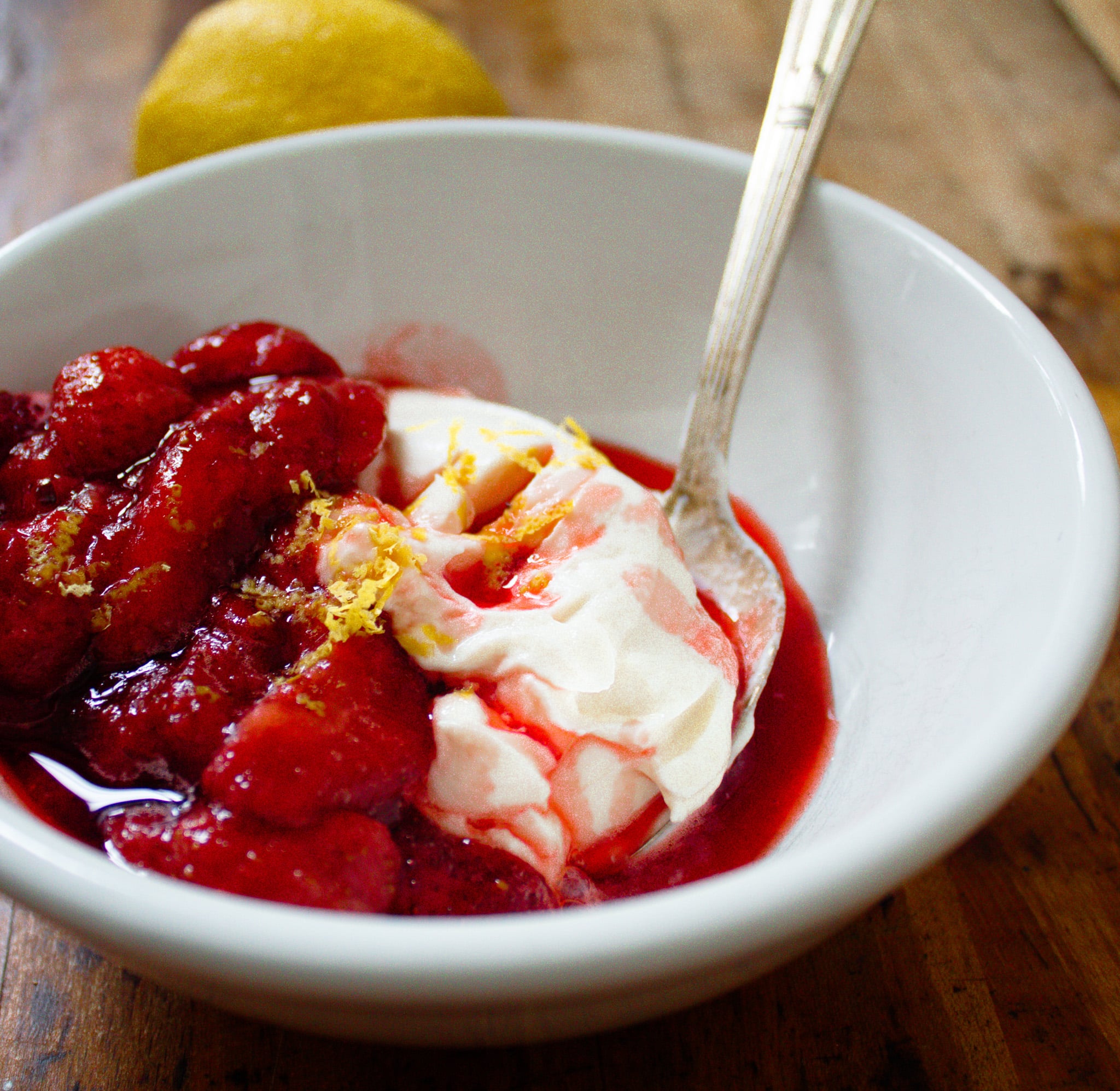 stewed fruit for yogurt bowl.
