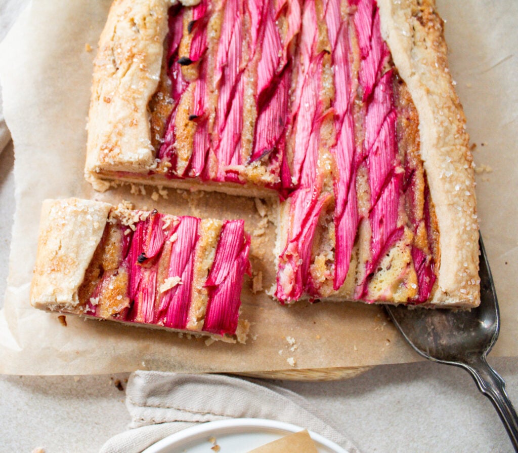 Rhubarb Galette