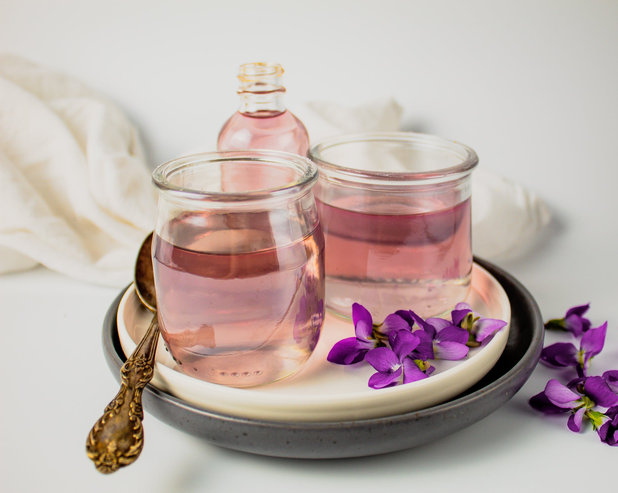 Violet Simple Syrup.