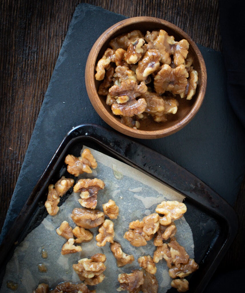 Brown Sugar Candied Walnuts